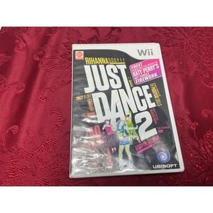Just Dance 2 Nintendo Wii Game Ubisoft Rihanna Katy Perry Ke$ha 2010 Complete